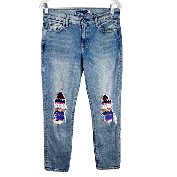 LEVI'S Made & Crafted Boyfriend Fit Jeans Kahlo Blues Size 26/27 - Picture 2 of 15